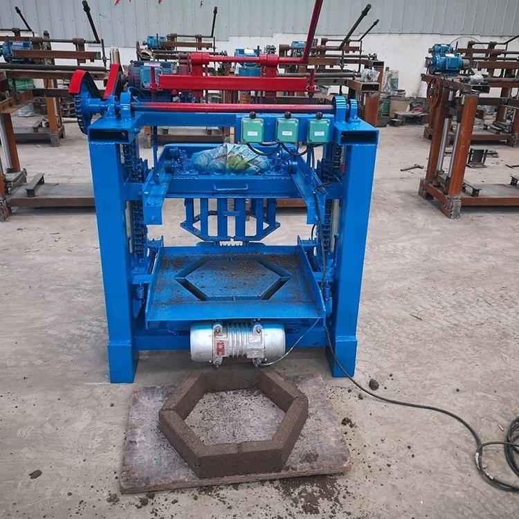 Automatic Manual Small Concrete interlock Blocks Mold Machine multifunction brick block making machine bloquera