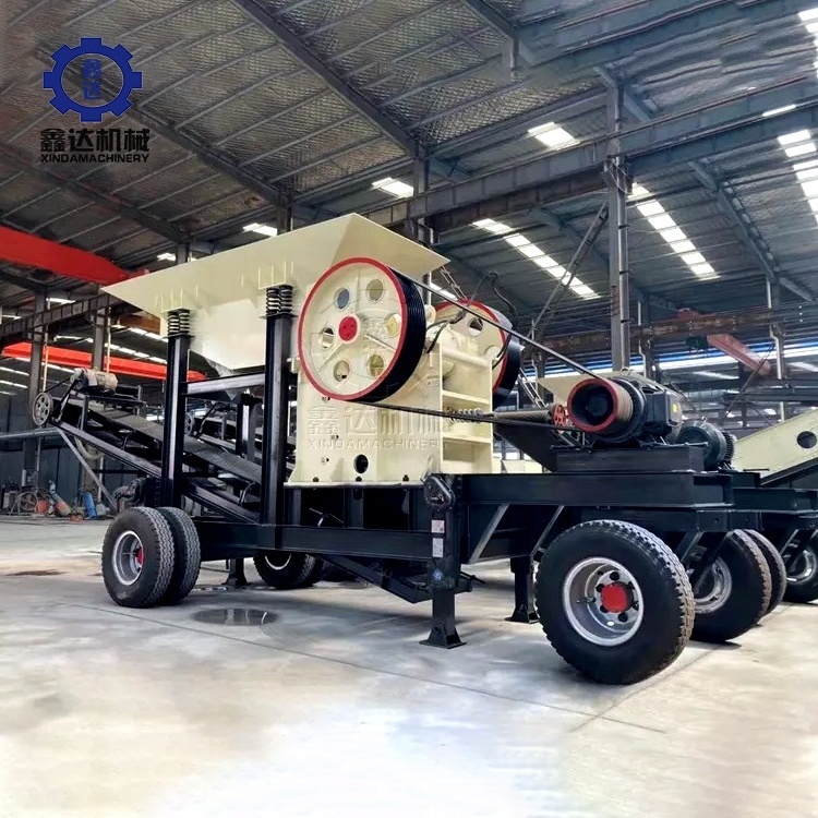 Stone Crusher Crushing Machine 100-200 Tph Mobile Hard Stone Cone Crusher Price Portable Basalt Granite Gravel  Crusher price