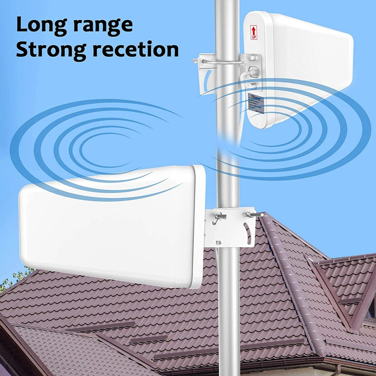 High Gain 698-960 MHz 1710-2700 MHz 9dBi Dircetional Outdoor 4g lte yagi lpda Communication Antenna For Internet