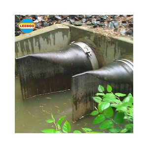 Weather resistance prevent backflow epdm rubber flanged duckbill check valve