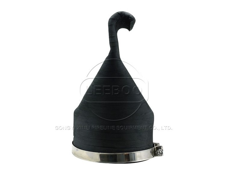 Weather resistance prevent backflow epdm rubber flanged duckbill check valve