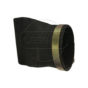 LEEBOO High Quality Reverse Prevention One Way Drain Valve Neoprene Silicone EPDM SS Clamp Rubber Duckbill Check Valve