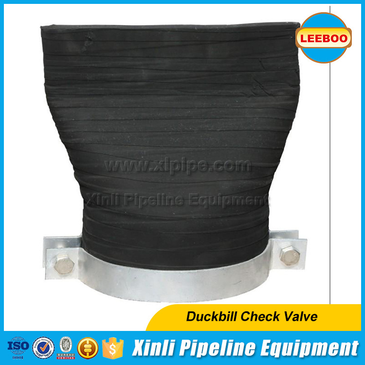 Silicone lining duckbill drain valve