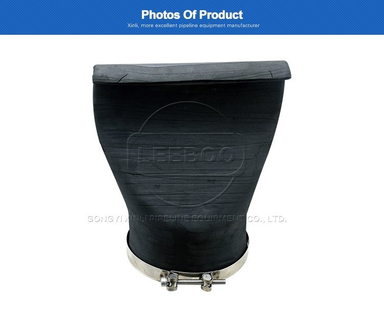 Weather resistance prevent backflow epdm rubber flanged duckbill check valve