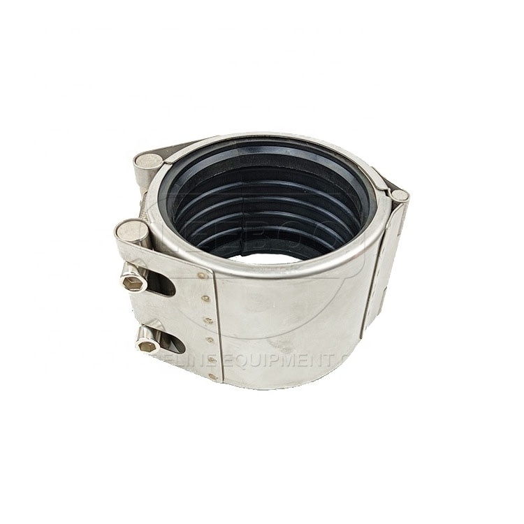 Wholsesle 4 inch varies type water gas pipeline leak coupler repair clamps repair coupling clamp for cast iron ppr hdpe pipe