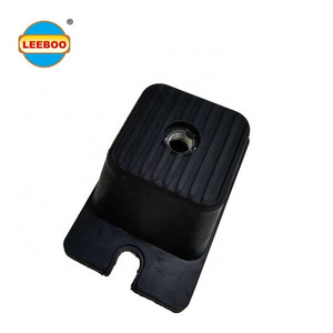 Leeboo new type engine HVAC anti vibration rubber bracket rubber feet for air conditioner vibration isolator rubber damper mount