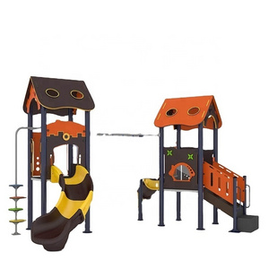 Wholesale High Quality Large Castle Toddler Playground Equipment Swing And Slide Outdoor Playsets