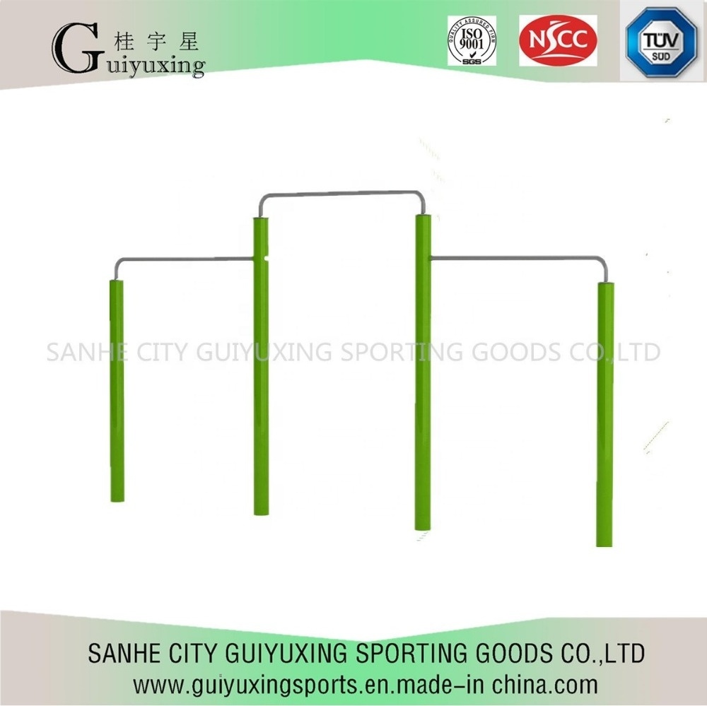 Open Gym Equipment Outdoor Fitness Stainless  Monkey Bars For Adults