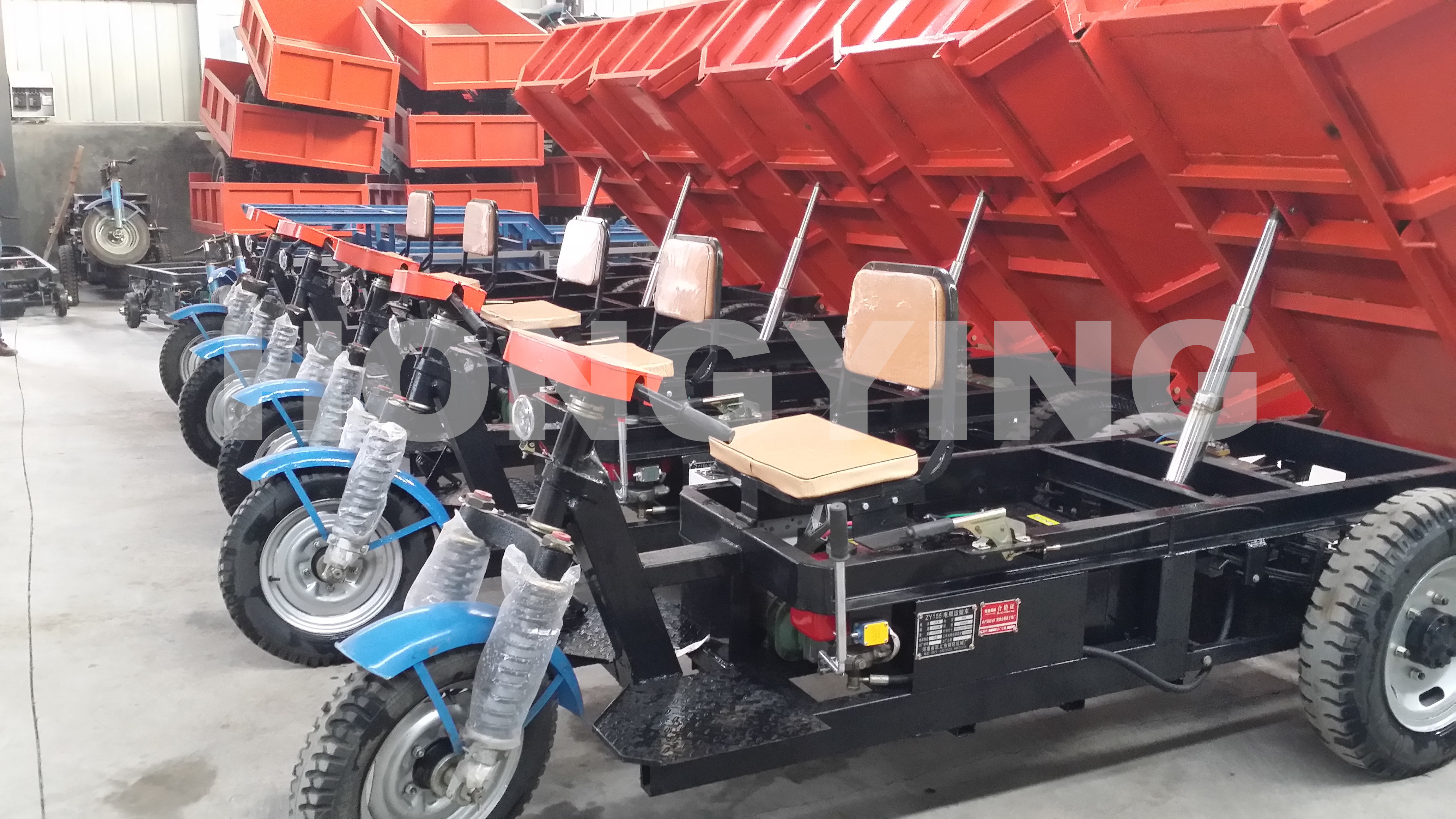 Load 2 ton new garden mini electric dumper truck price/farm use dump cart/electric dumper price