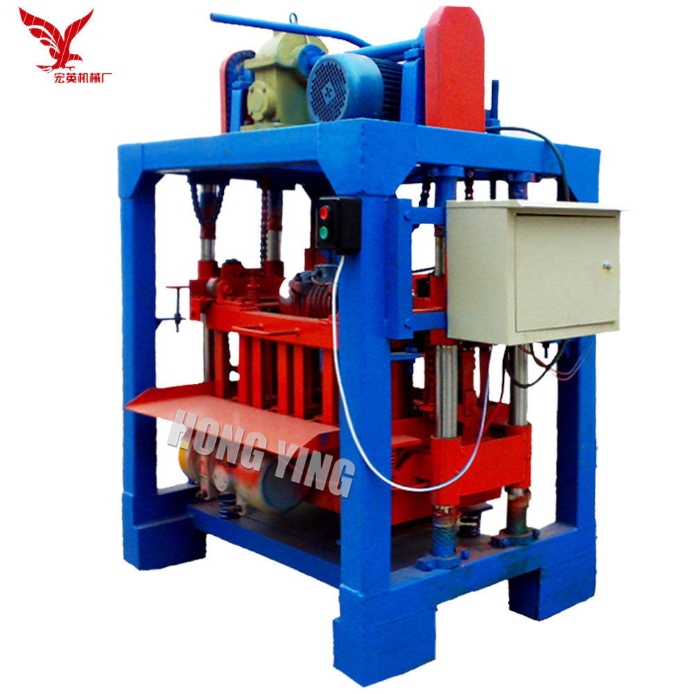 QMJ4-35B block machine install maquina bloquera cemento concrete block making machines nairobi kenya