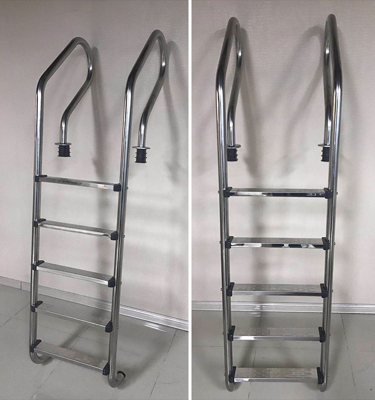 Hot selling Stainless Steel Swimming Pool Ladder With 304/316 Stainless Steel for swimming pool