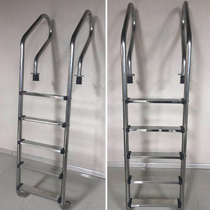 Hot selling Stainless Steel Swimming Pool Ladder With 304/316 Stainless Steel for swimming pool