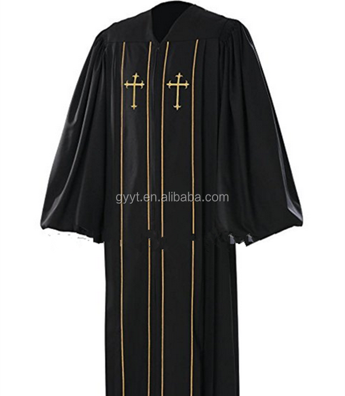 Cheap wholesale high quality church gown clergy robes