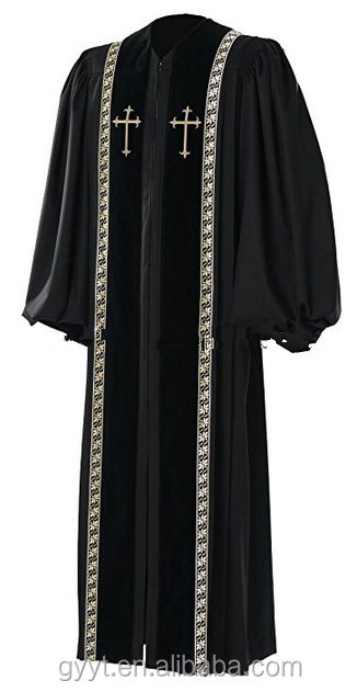 Wholesale clergy robes for pulpit church yitong clothing