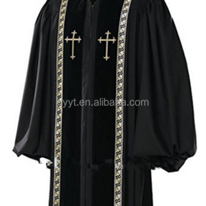 High Quality Cheap Pulpit Clergy Robe Clergy Church Robes