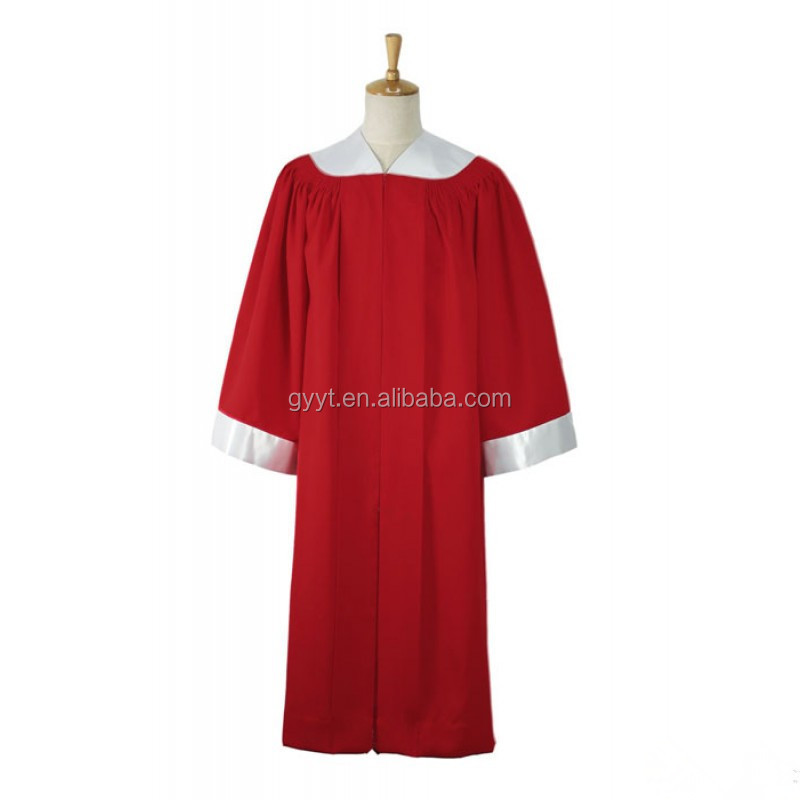 OEM service pastor robes church wholesale clergy robes for free church pulpits