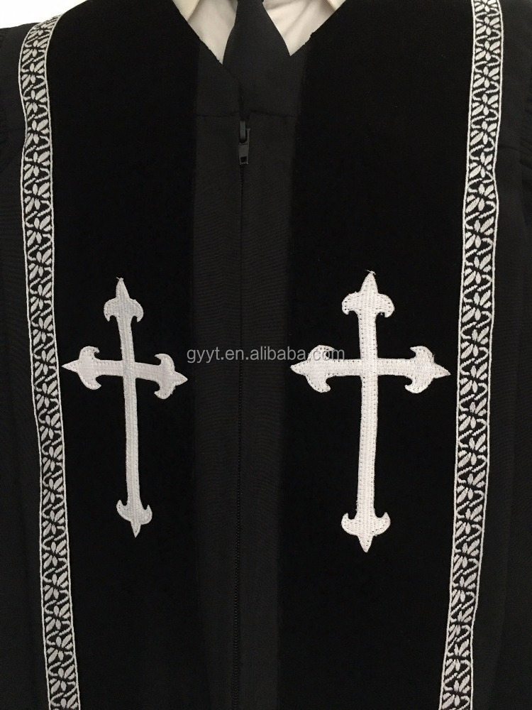 Wholesale clergy robes for pulpit church yitong clothing