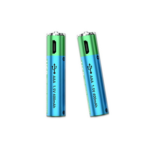 Portable Smart No. 5 / No. 7 Polymer Lithium Ion Battery 1.5V 1800mAh USB Direct Plug Fast Charge Cycle Rechargeable Battery