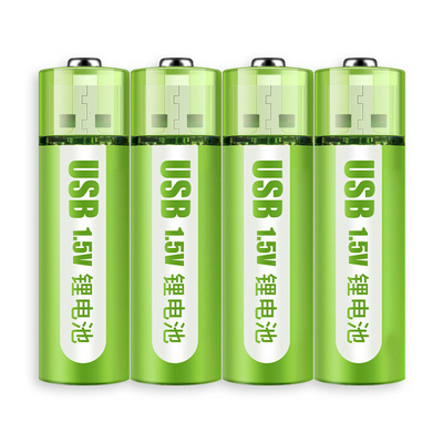 No.5 USB Rechargeable lithium battery 1.5V 1800mWh Large Capacity Lithium Battery Constant Voltage Fast Charge