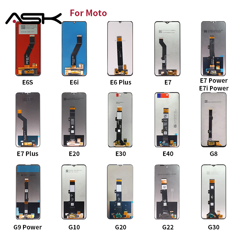 Mobile Phones Lcds Screen Replacement Touch Screen Display Wholesale Different Models Digitizer Assembly Parts Mobile Lcd Screen