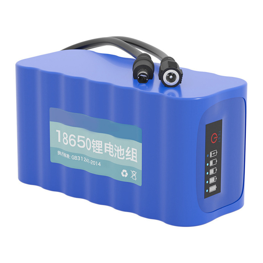 Portable Large Capacity Battery Power Customized Emergency 18650 Lithium Battery Pack For Monitoring Outdoor Audio