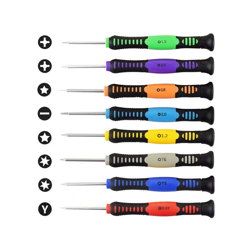 OTS-08 16 in 1 Opening Screen Pry Tools Screwdriver Repair Phone Disassemble Cell Unlock Repair Kit tool For iphone