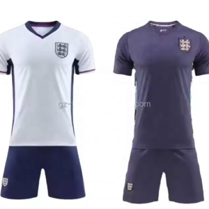 2024 England Camisola de futebol maillot de football uniforms soccer shirt Mens Kids Full Sets England Jersey Football Shirt