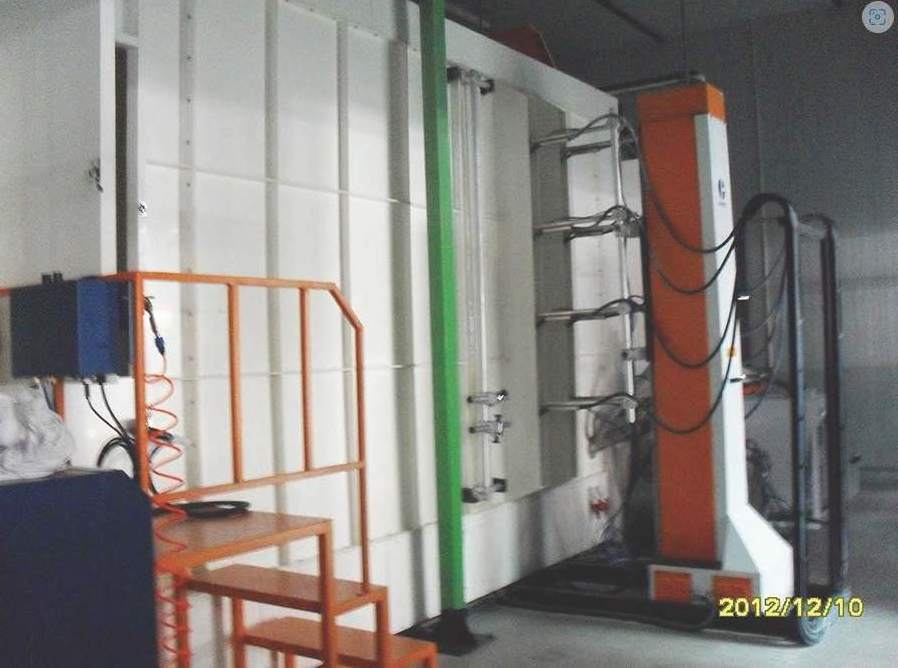 Power and Free Overhead Conveyor Powder Coating Line Automatic Powder Paint Equipments