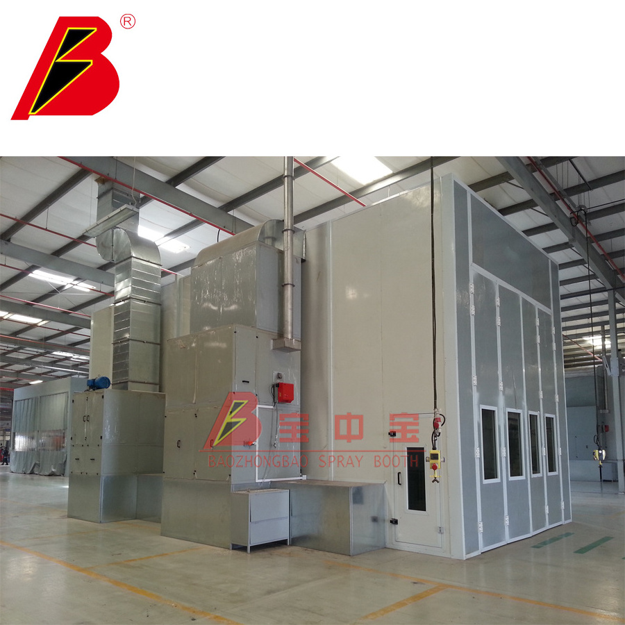 BZB China Professional paint booth supplier industrial spray booth for buses and trucks