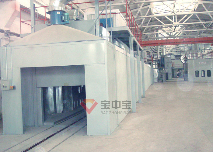 Auto Painting Production Line Automatic Paint Liquid Spraying Line for Car