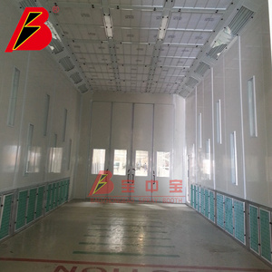 BZB China Professional paint booth supplier industrial spray booth for buses and trucks