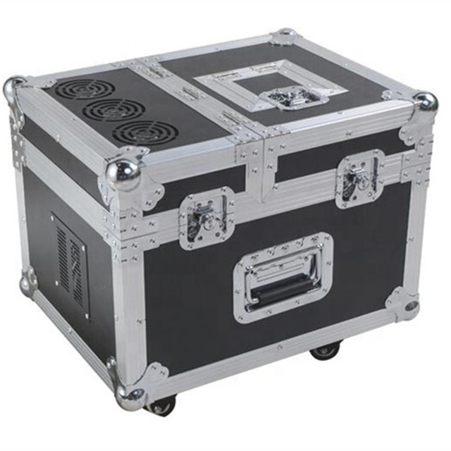 600w haze machine new 600w dual hazer machine fog smoke machine DMX512 with Flight case