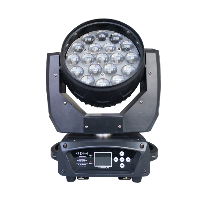 PROMOTION ! 19*15W RGBW 4in1 zoom wash led moving head light stage light