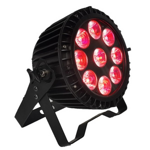 Wedding 6in1 IP65 LED flat type stage light  9x15w led par