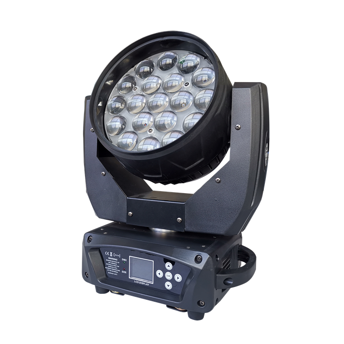 PROMOTION ! 19*15W RGBW 4in1 zoom wash led moving head light stage light