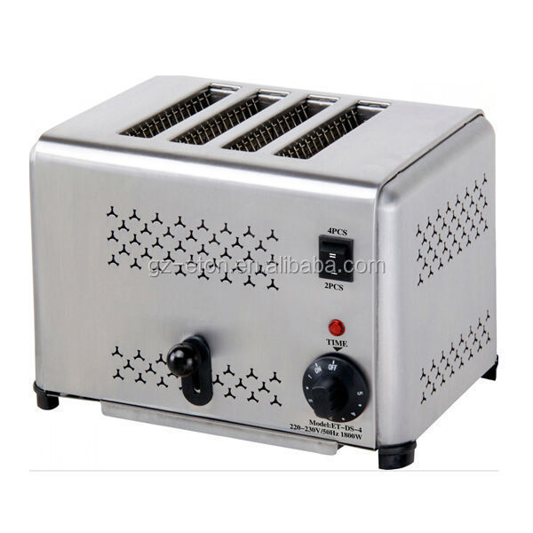 [ETON] ET-DS-4 Stainless steel 4 Slice Bread Toaster