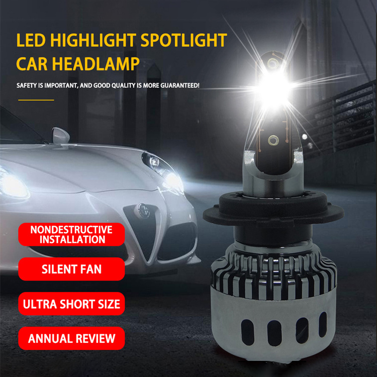 F10 Car Led Headlight Bulb H4 H7 Auto LED Light H1 H3 H11 9005 9006 9007 9012 D2H Auto Lighting Systems