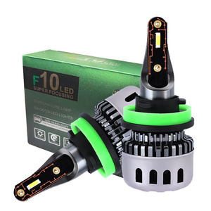 F10 Car Led Headlight Bulb H4 H7 Auto LED Light H1 H3 H11 9005 9006 9007 9012 D2H Auto Lighting Systems