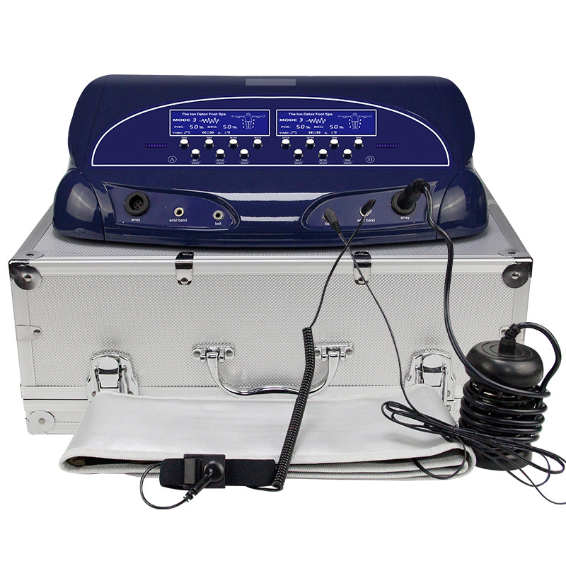 Professional Foot detoxification Machine Dual LCD Ion Detox Ionic detox foot spa