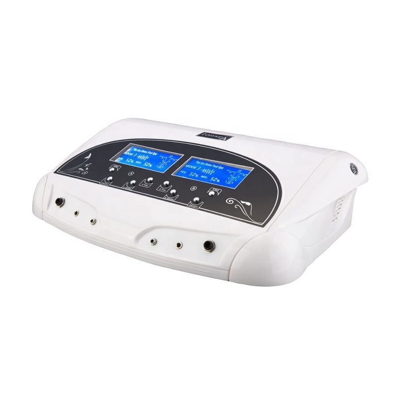 HK-805C Latest Professional Dual Detox Machine Cell Ion Ionic Foot Bath SPA with Arrays