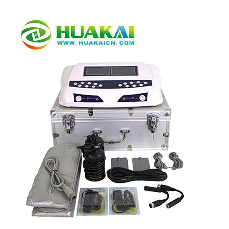 HK-805D Dual System Detox Foot SPA Ionizer Cleanse life  Detox Machine