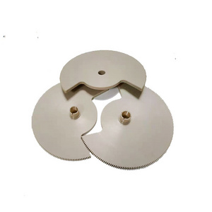 China Factory CNC Machined Peek Thin Wall Gear Sector Gear