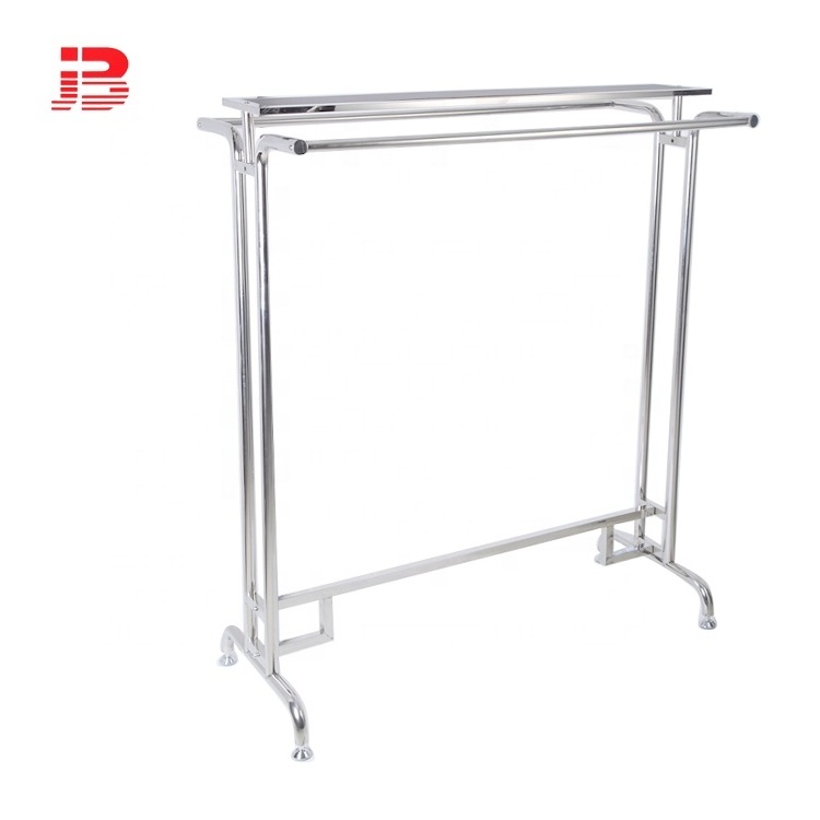 Jinbin Stainless Steel Garment Display Rack /Clothes Display Shelf