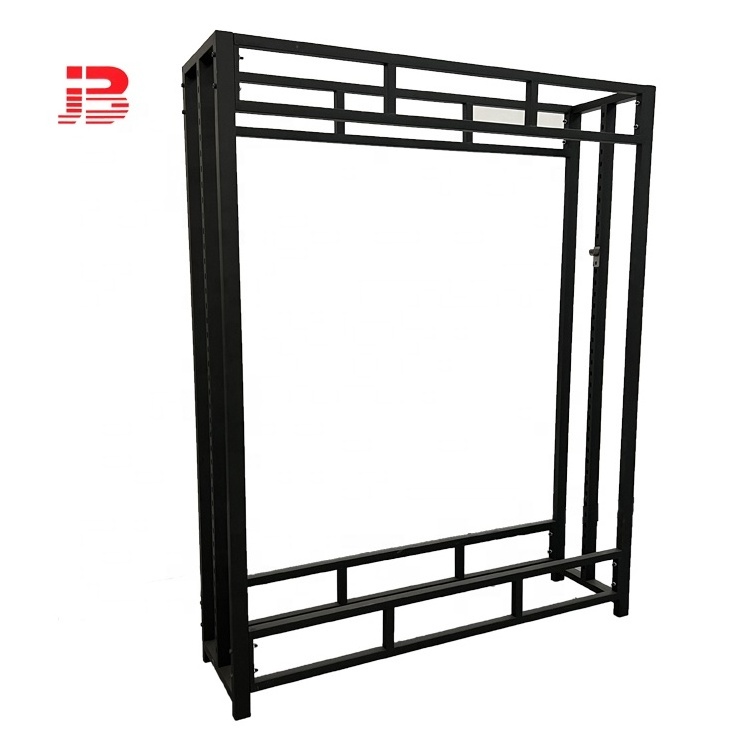 Top Quality Black Display Stand Wedding Dress Display For Bridal Garment Shop Hanging Rack