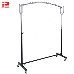 High-end garment display shelf oversized display stand retail adjustable garment rack