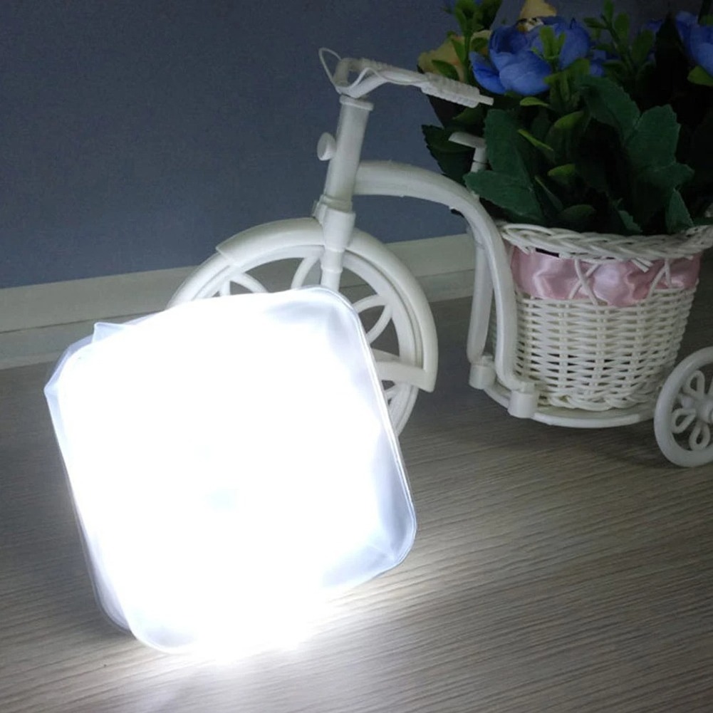 Inflatable Solar LED Portable Lantern Camping Light Travel Hiking Foldable Car Emergency Lighting Floating Lamp Dimmable