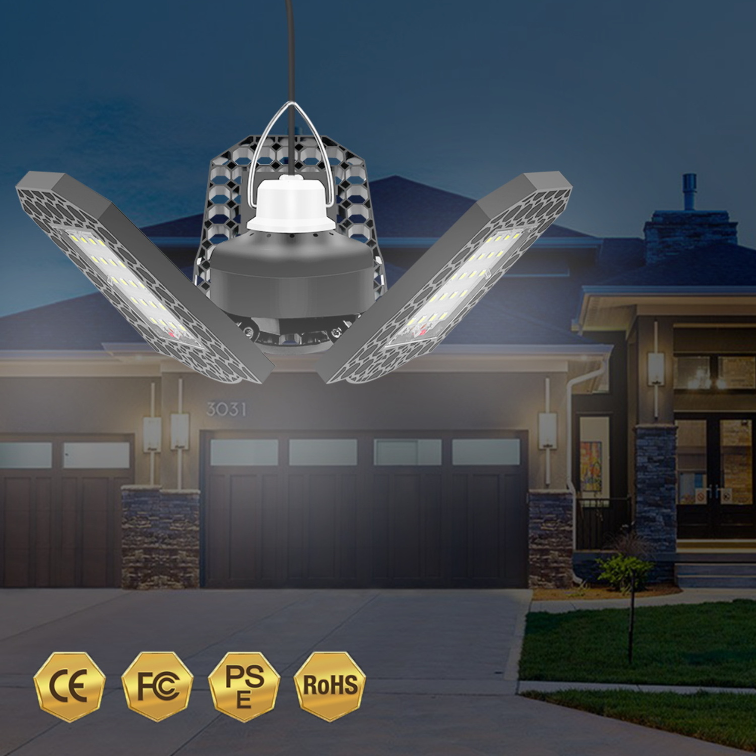 Solar Pendant Light Outdoor Indoor 3m Solar Lamps Chandelier Camping Garden Yard Hanging Lights Waterproof Solar Shed Lights