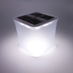 Inflatable Solar LED Portable Lantern Camping Light Travel Hiking Foldable Car Emergency Lighting Floating Lamp Dimmable