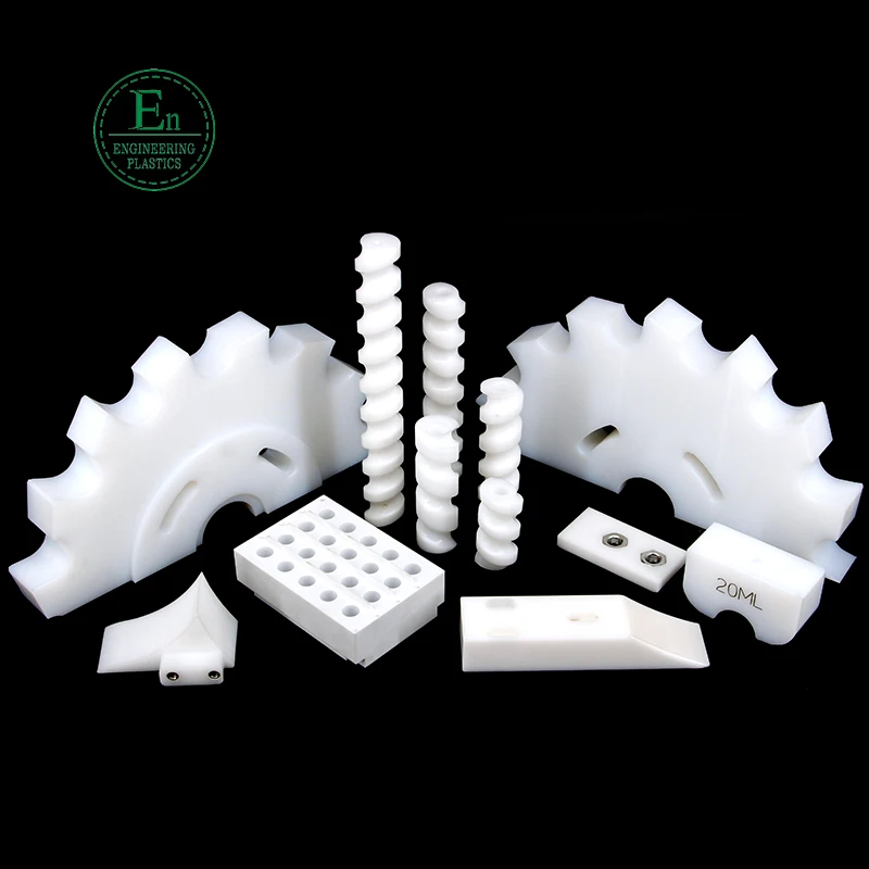 Rapid Custom PET Spacer Block Oem Gear Slider Machining Laser 3D Printing PVDF PTFE UPE POM Plastic Parts CNC Machining