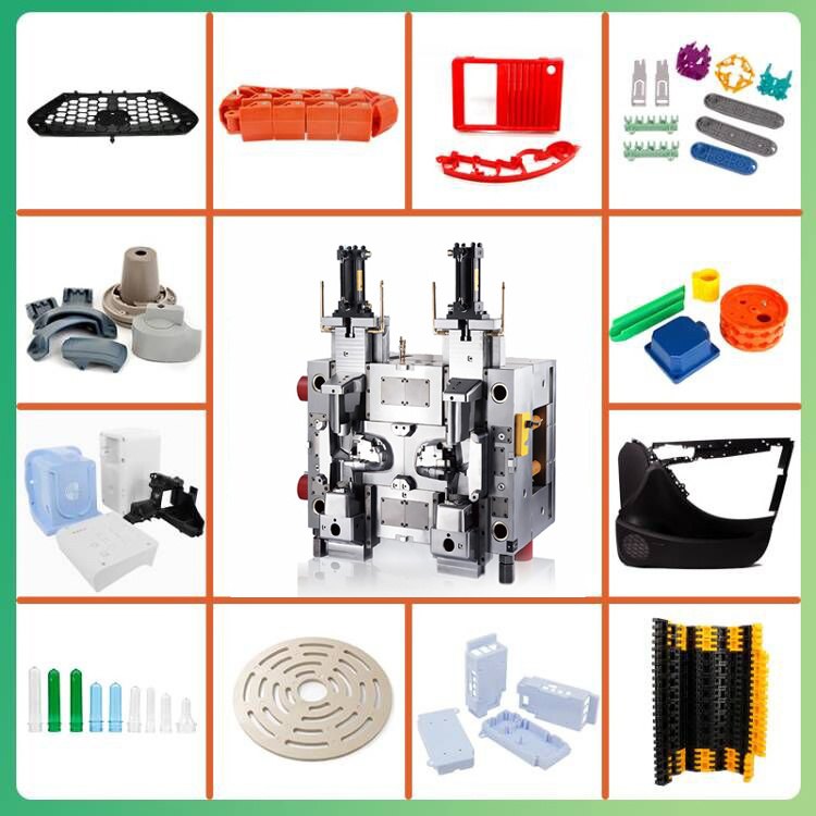 Best Selling Products Nylon Moulding Injection Products OEM Plastic Injection Molds ABS Electronic Equipment Shell case Parts